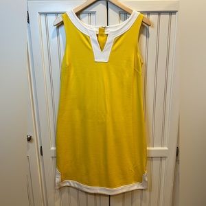 Banana Republic Yellow Sheath Summer Dress